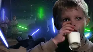 Anakin Vs Younglings but it's ruined by AI
