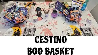 Prepariamo un cestino Boo Basket per mia figlia  e sua amica #boobasket 