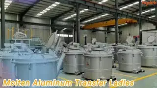 Melting Molten Aluminum Transfer Ladles Thermal Insulation No Leakage