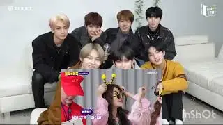 Enhypen reaction to |Silence of idols|Izna { k-pop react to k-pop}