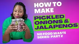 Stop Wasting Food! Pickled Red Onions & Jalape&ntilde;os Recipe for Any Budget! 🌶️🧅