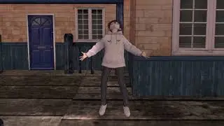 dude fighting air - animation test
