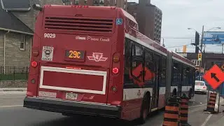 TTC Novabus LFS Artic 9001, 9007, 9029 in New Livery