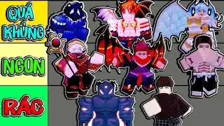 XẾP HẠNG UNIT MYSTHICAL UPDATE 3  | ANIME DEFENDER