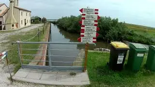 Giro turistico attorno a Conche di Codevigo- Spiaggia Boschettona e Casoni della Fogolana