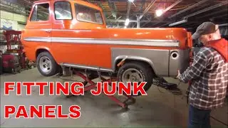 Quarter Panel Replacement on a Ratty/Rusty Econoline Pickup