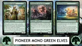 MTG Pioneer Mono Green Elves - I'm Something Of A Formidable Speaker Myself
