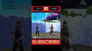 MAC10 VS P90 🤔 || FREE FIRE GUNS ABILITY TEST🔥 || WHICH IS THE BEST🍷🗿 | #shorts #ff #freefire