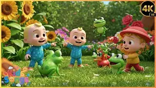 🐸🎵 John Sings with Frogs! | Funny Frog Song for Kids | Cocomelon Style