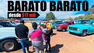 🔥Autos BARATOS desde $17 mil pesos - Tianguis de 4 Caminos Puebla | Arre Canales