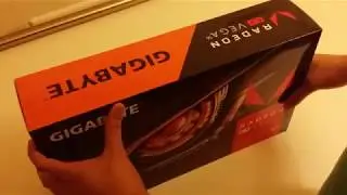 Gigabyte AMD Radeon RX Vega 56 Unboxing