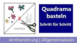 Quadrama basteln ✅ Schritt f&uuml;r Schritt Anleitung