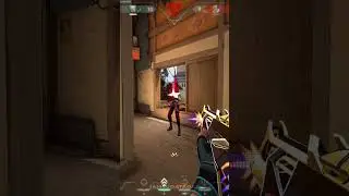 Defused with 0.1s LEFT 😤 | Insane Jett 1v4 Clutch | Valorant High-Stakes Play #valorant #shorts