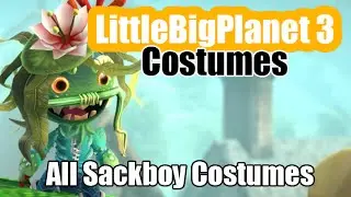 LittleBigPlanet 3 All Story Costumes For Sackboy | Every LPB3 Costume