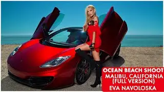 McLaren Ocean Shoot with Ukrainian model Eva Navoloska and Arthur St. John in Malibu