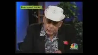 Tim Russert: Hunter S Thompson 9/11 Interview