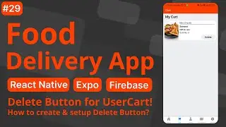 Delete Button for Cart Screen | How to delete single item | PersistNFinish  #29