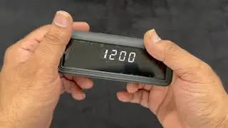 A21 4K Table Alarm WIFI Spy Hidden Mini Clock Audio Video Camera Recorder