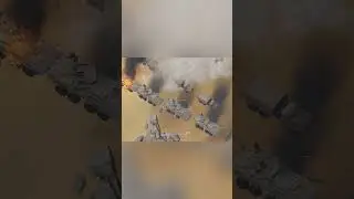 Epic Tank Battles: EXPLOSIONS AND DESTRUCTION in Desert Warfare! #shorts
