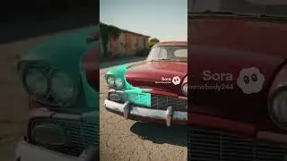 Old Rusty Junk &rarr; Brand New Dream Car in 10 Seconds! 😱🔥 #edit #red #car