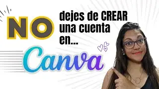 😮CREA UNA CUENTA en CANVA en solo 5 minutos.