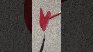 my first wall painting 🎨🎨🖤