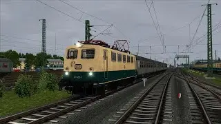 Train Simulator Folge 119 | Eilzug 3366 nach Ingolstadt | BR 141 DB Einheitslokomotive