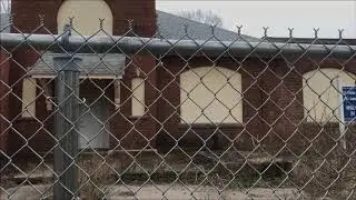 What's left of the Ladd School and a random cemetery