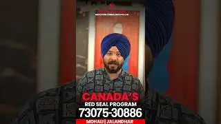 Canada Red Seal Program #shorts #shortsfeed #shortsvideo
