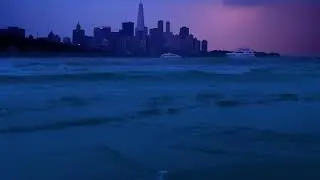 CALM SEA WAVES ONLY HERE 🌊😴 Relaxing Ocean Sound At Night