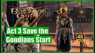 Baldur's Gate 3 Walkthrough Act 3 Save the Gondians Start