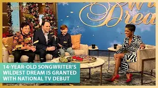 14-Year-Old Songwriter&rsquo;s Wildest Dream Is Granted With National TV Debut