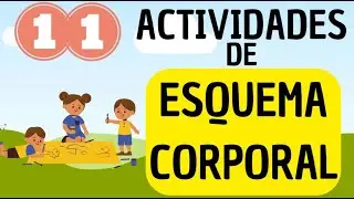✅11 ACTIVIDADES de ESQUEMA CORPORAL para NIÑOS y NIÑAS✅/BODILY SCHEMA/CONHEÇO MEU CORPO