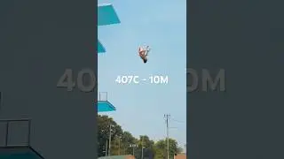 407C 10 Meter Diving - rip entry - Forest park - MRDC RIPFEST #diving
