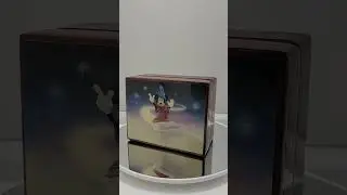 Vintage Walt Disney Company Fantasia Mickey Mouse Sorcerer's apprentice musical box #disneyland