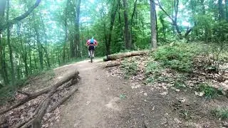 Mountain biking the Greenbelt Trail System// Paxtang Section