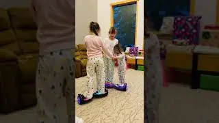 AMAZING 3 YEAR OLD FIRST TIME RIDING IN HOVERBOARD  || PINAY LIFE USA
