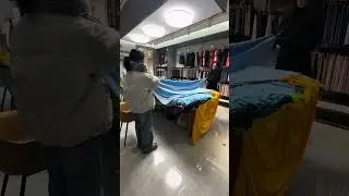 Fast Sampling, Precise Color Matching&mdash;Quality You Can See #textilefactory #fabricsourcing