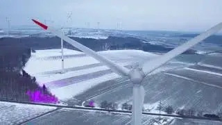 UAV inspection of wind turbines in Germany