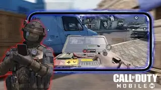 Playing Search and Destroy on a IPhone 13!