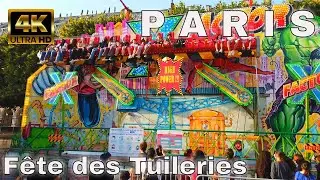 【4K】🇫🇷Paris La F&ecirc;te Foraine des Tuileries 2021 》X-Factor Ride