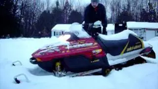 2002 Skidoo MXZ Renegade 700 Cold Start - For Sale