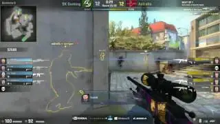 SK Gaming FalleN vs Astralis [1v4]