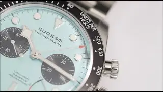 Sugess S457 Chronograph Power Reserve Panda Dial