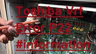Toshiba Vrf Error P22 #information #viralvideo #trending #Technicaladda