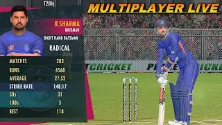 Real Cricket &trade; 22 Multiplayer Ranked Mode Gameplay Live Stream
