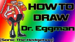 How To Draw Dr. Eggman from Sonic The Hedgehog ✎ YouCanDrawIt ツ 1080p HD
