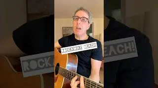 Rockaway Beach 🏖️ by The Ramones - Acoustic and Short Cover