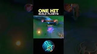 😱 WATCH THIS - BEST ONE HIT BUILD FLORYN 2024❓~ MLBB 🔥 #mobilelegends #floryn #onehitbuild #shorts