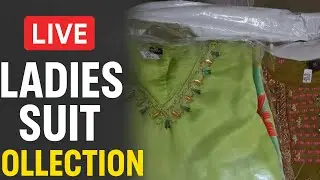 Sonam vlogs is live Tuesday live suit collection booking no 9654790716